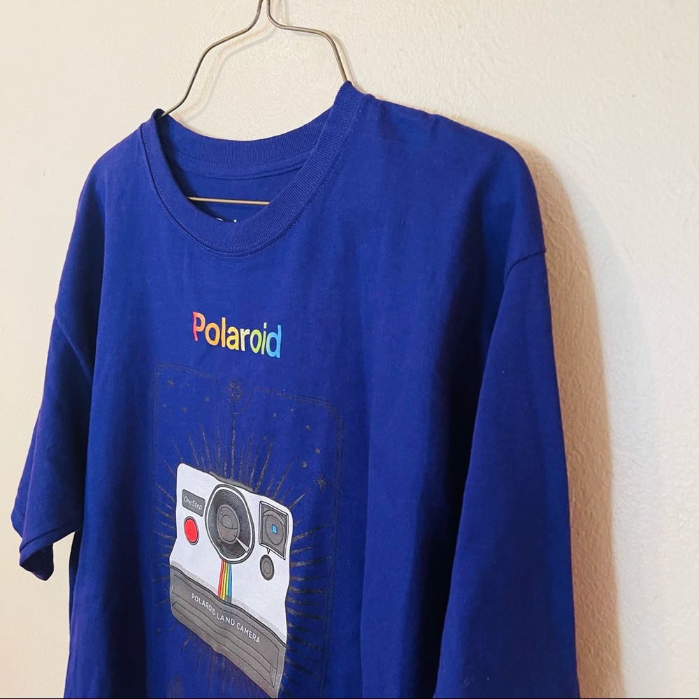NWT Purple Polaroid Knit Tee - Picture 5 of 7
